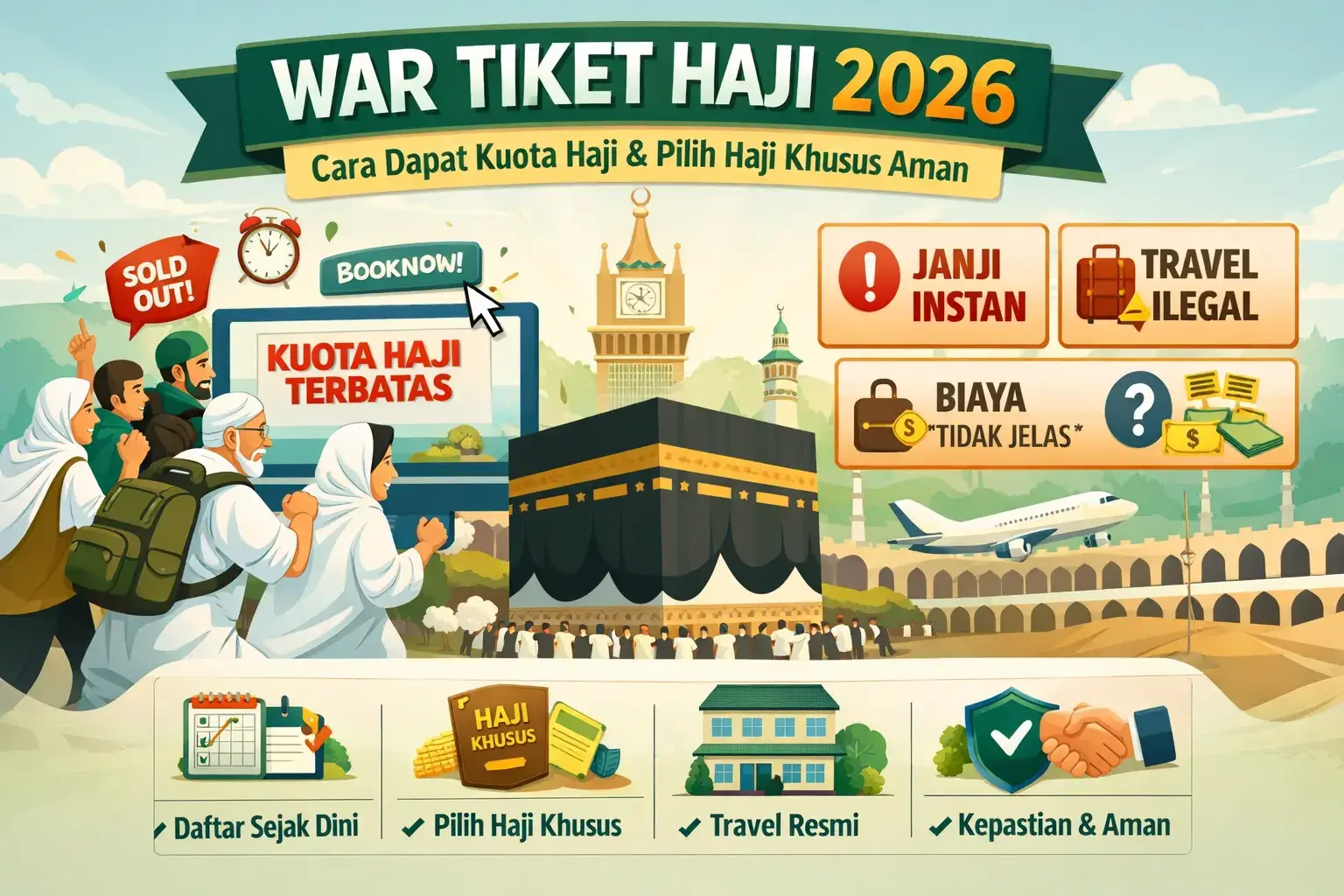 War Tiket Haji 2026