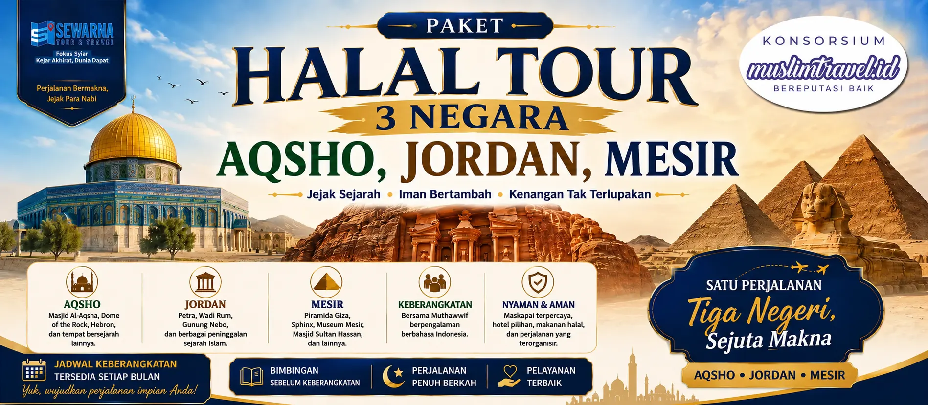 paket tour 3 negara