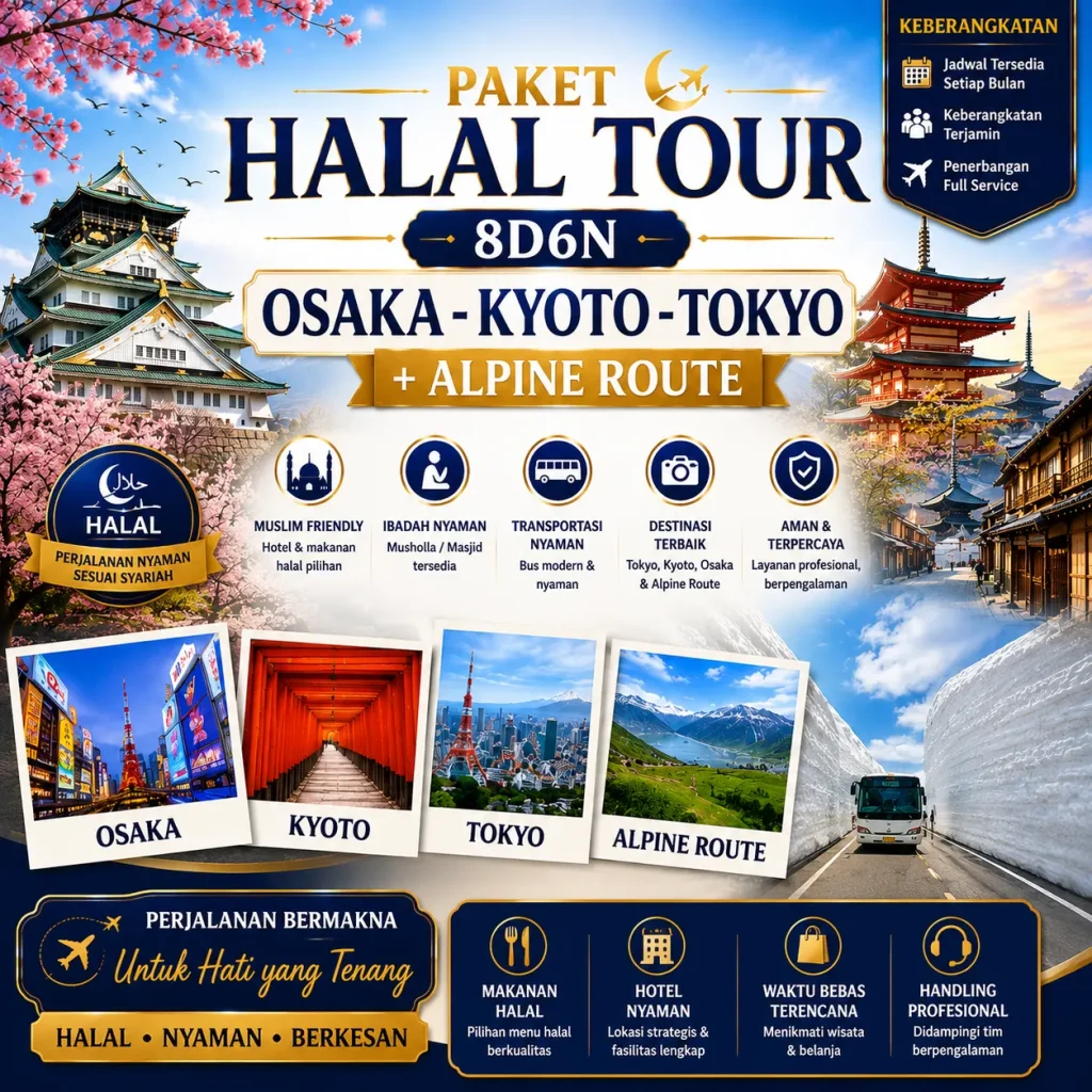 Tour Osaka Kyoto Tokyo Alpine Route